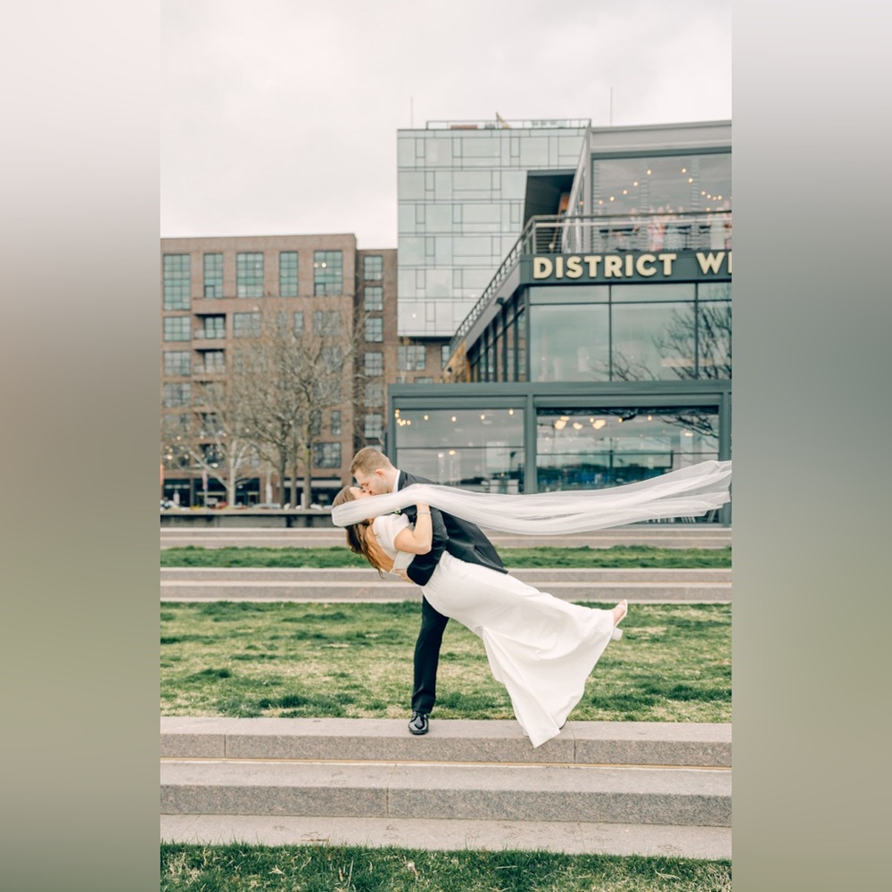 Cathedral veil ivory 118 inches